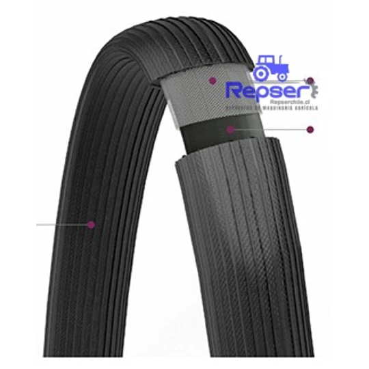 MANGUERA PLANA ALTADURABILIDAD NEGRA SODIGOM 102 4