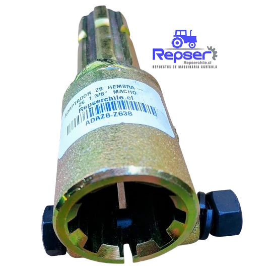ADAPTADOR  Z8 1 1/2  HEMBRA ---   Z6  1 3/8
