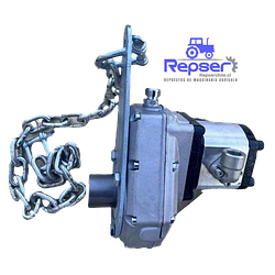 KIT CAJA CON BOMBA CM610 HIDRAULICA PTO CON FLANGE Y CADENA (1)