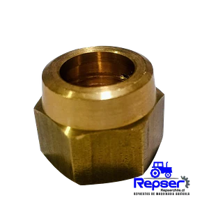 TAPA BRONCE 11/16 16UN - HEX.21 PARA 73,617,33