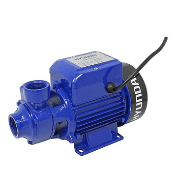 Bomba Agua Periférica 0.5hp 1x1  Hyundai Hyqb60 220v 36l/min