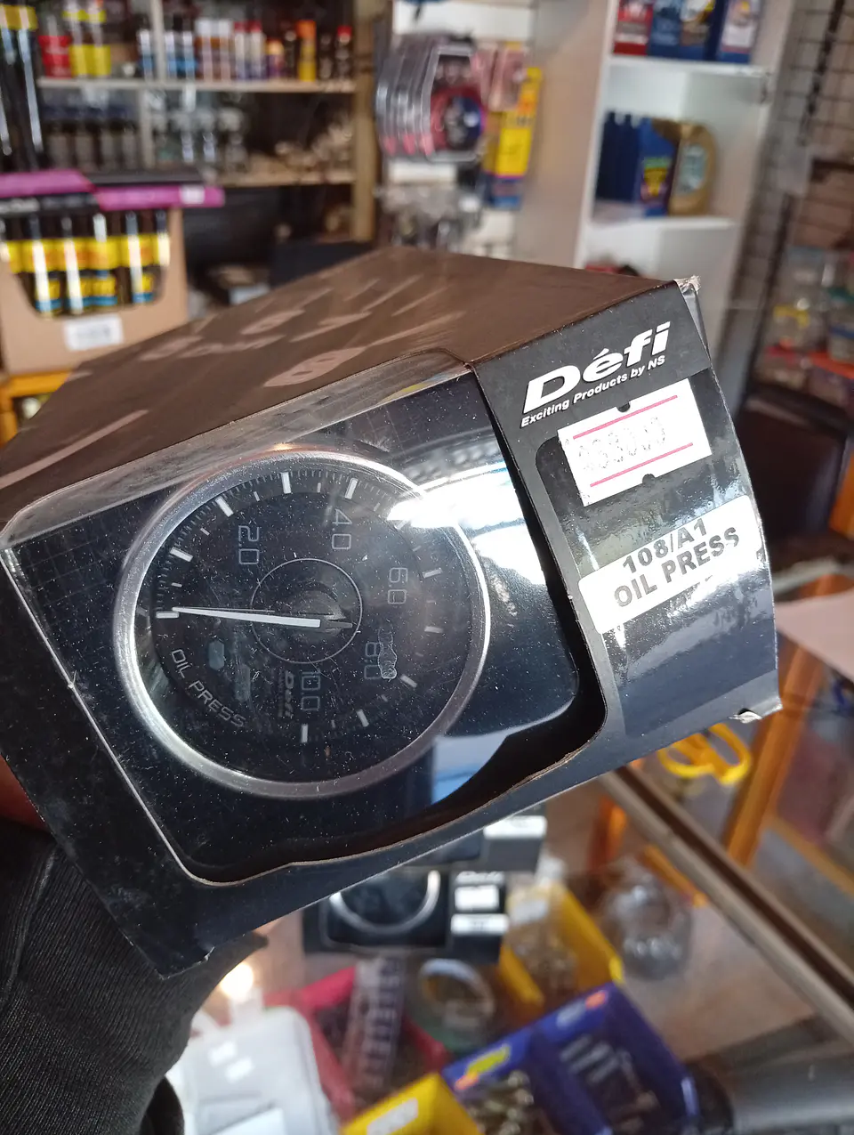 Reloj de presión de aceite DEFI 1