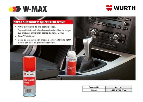 Limpiador Desinfectante Quick Fresh Silver Wurth 100ml