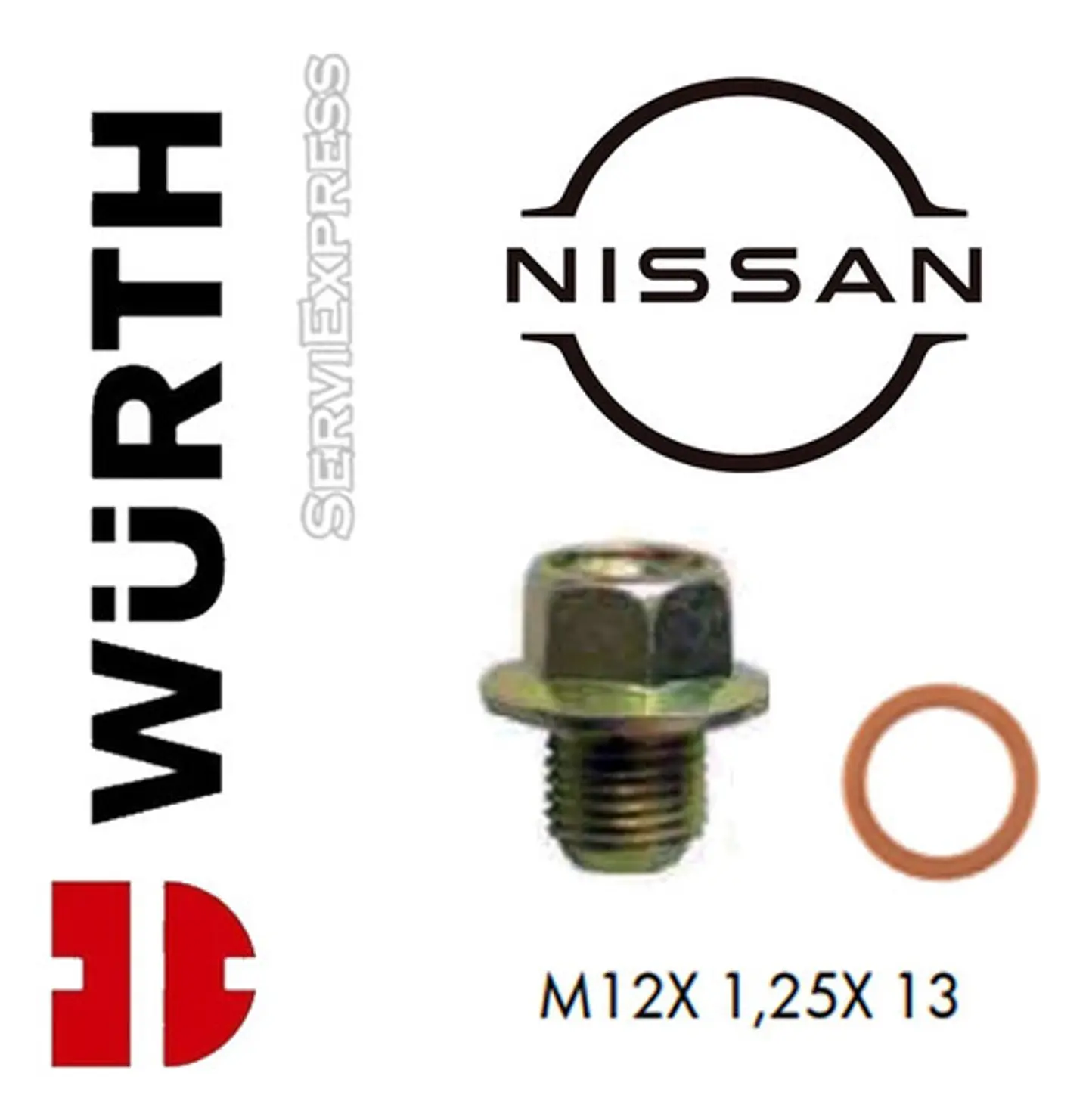 Tapon Carter Nissan Sentra Tiida Xtrail Qashqai Otros Wurth 1
