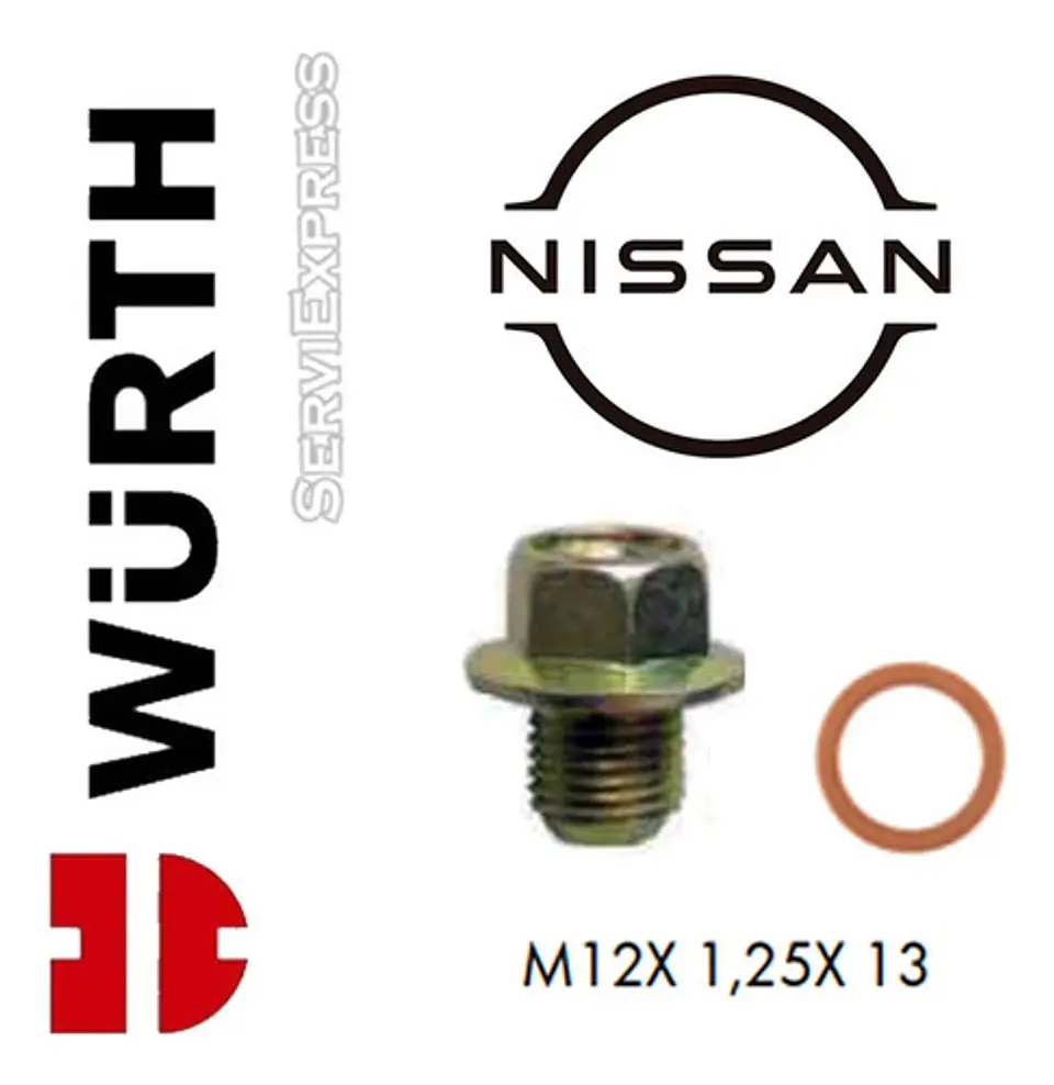 Tapon Carter Nissan Sentra Tiida Xtrail Qashqai Otros Wurth 1