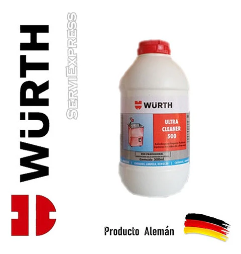 Ultra Cleaner 500 Ml Wurth Limpieza De Inyectores 