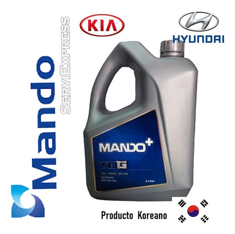 Aceite De Motor Mando + 10w40 Semisintético 4 Litros Api Sn