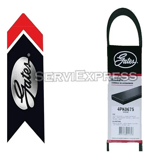 Corre Accesorio 4pk0675 Palio Strada Morning Cerato Atos