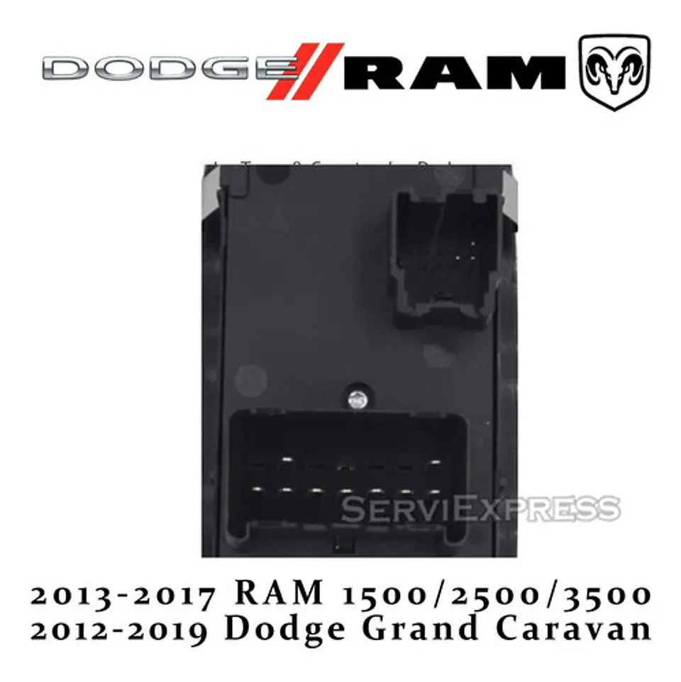 Botonera Alzavidrio Lado Conductor Ram 1500 2500 3500 13-17 2