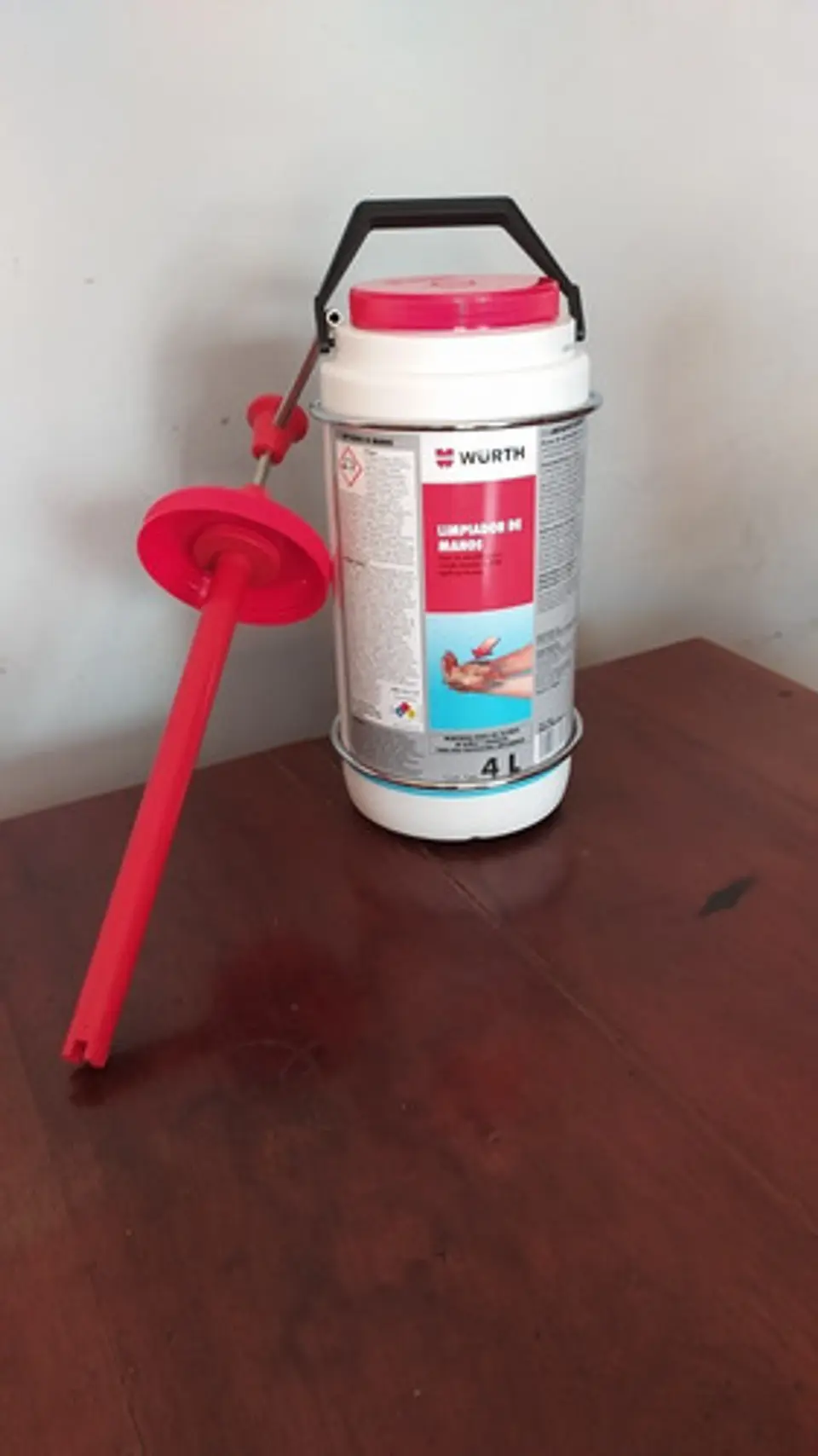 Jabon De Manos 4 Kg  + Dosificado Muro Wurth Concentrado 2
