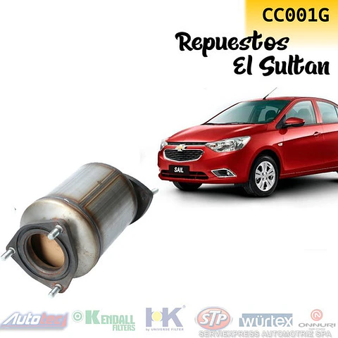 Convertidor Catalitico Chevrolet Sail 1.4 11-17 Gabriel