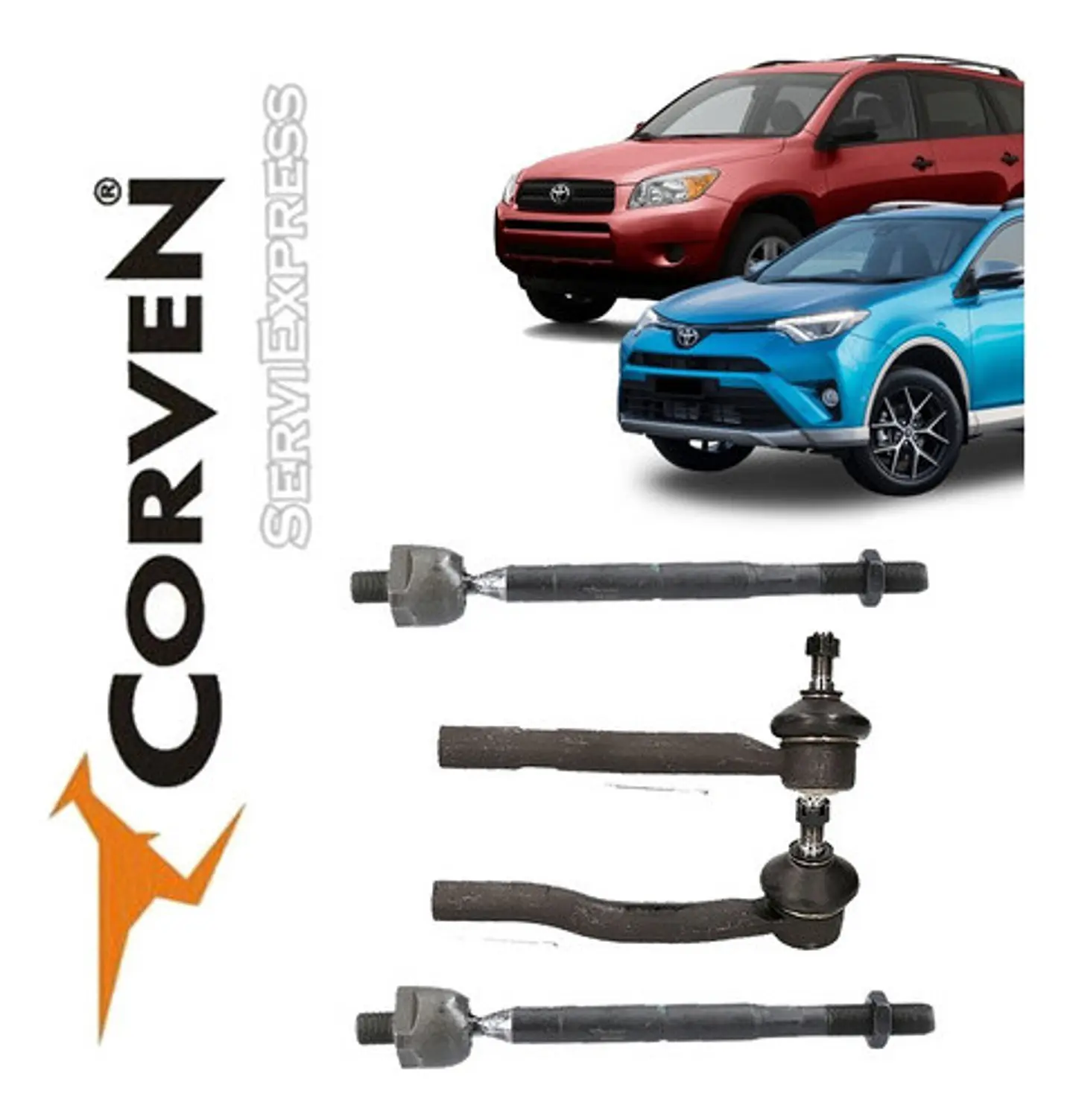Juego De Terminales Y Axiales Toyota Rav4 2006-2018 1