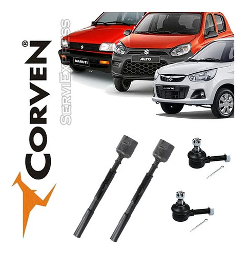 Juego De Terminales Y Axiales Suzuki Alto Y Maruti 1991-2019