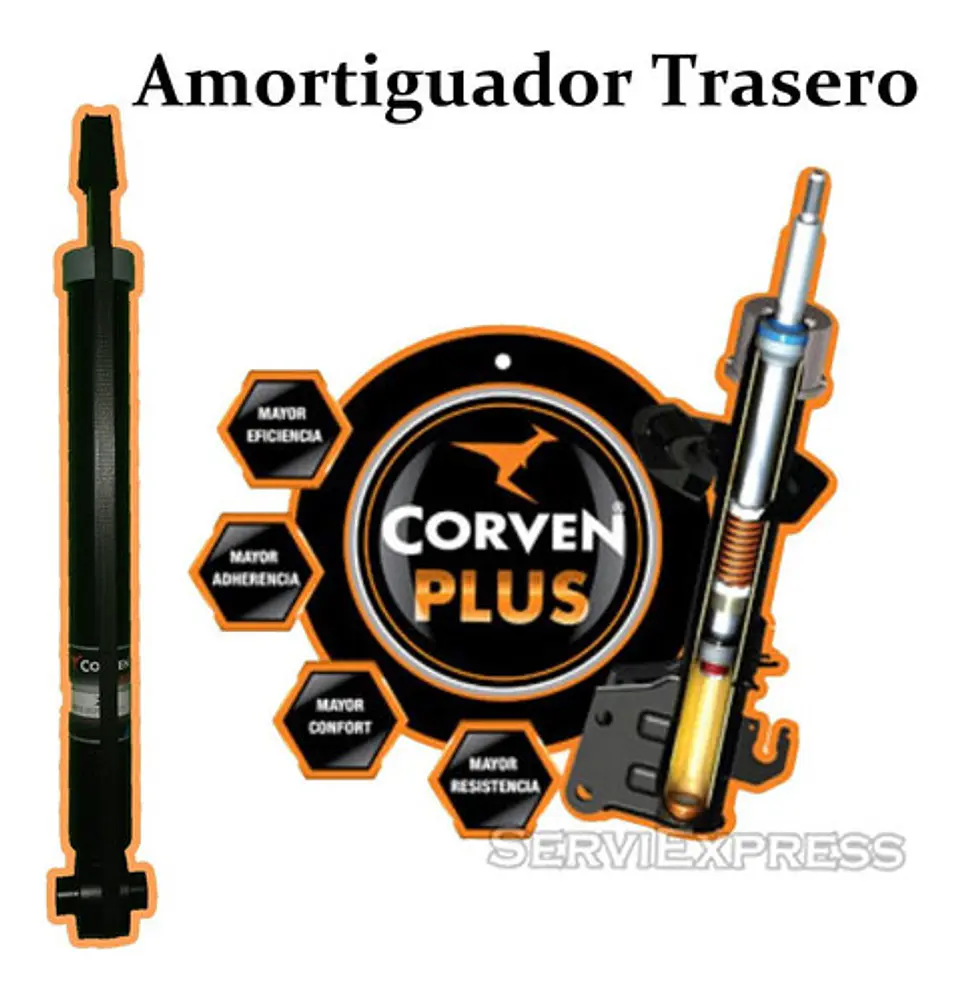 Par De Amortiguadores Traseros Audi A3 98-03 1