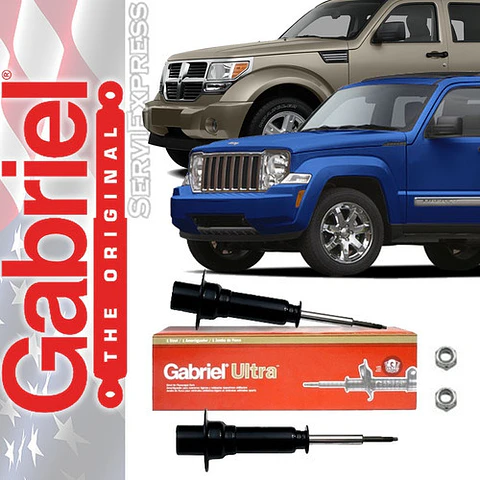 Par Amortiguadores Delanteros Nitro Cherokee Liberty 2002-13