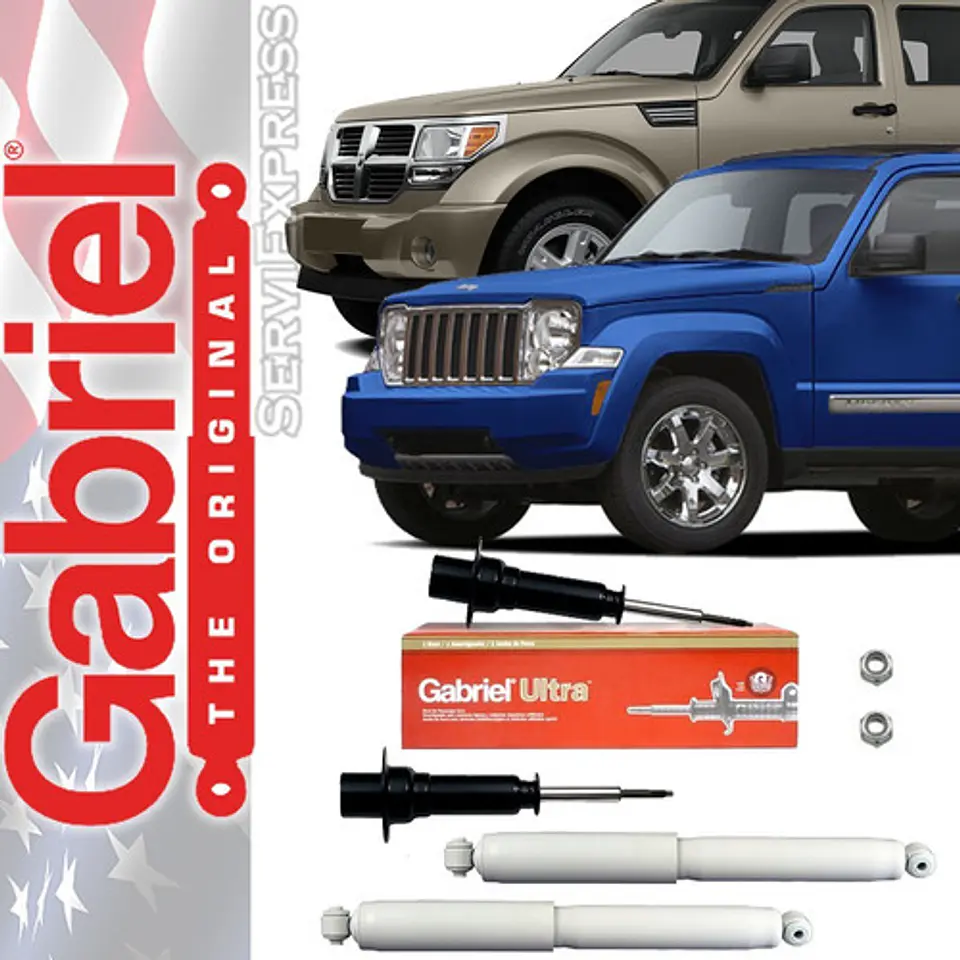Amortiguadores Del/tras Nitro Cherokee Liberty 2002-13 1