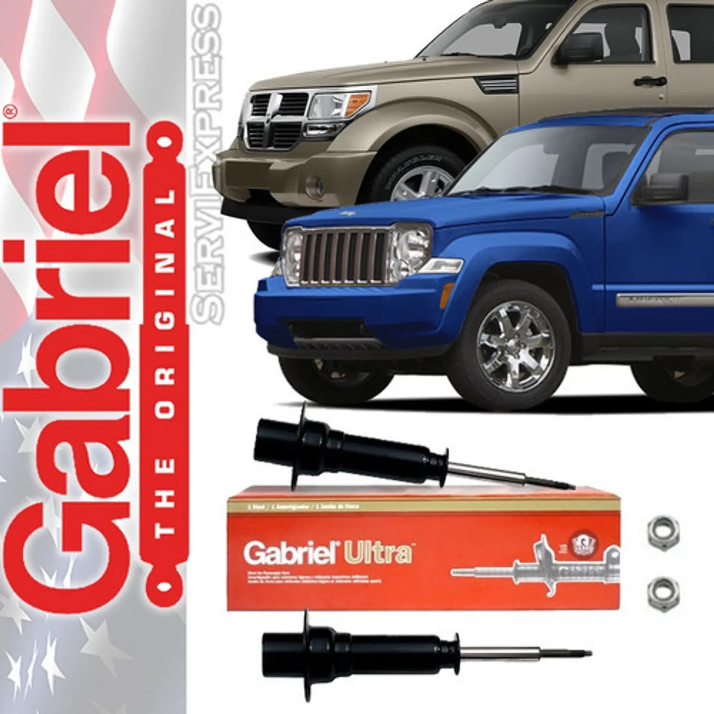 Amortiguadores Del/tras Nitro Cherokee Liberty 2002-13 3