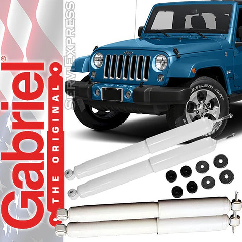 Juego Amortiguadores Gabriel Del/tra Jeep Wrangler 2007-2016