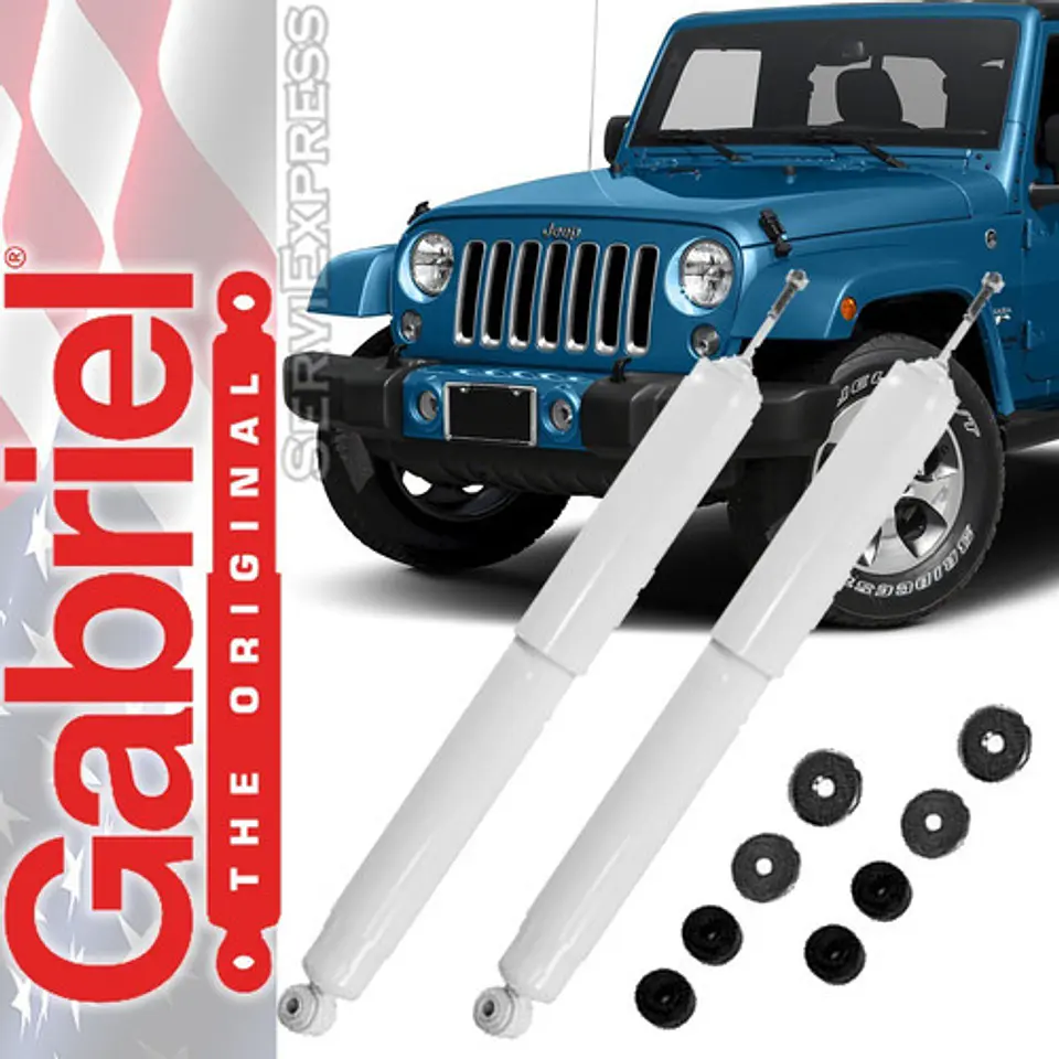 Juego Amortiguadores Gabriel Del/tra Jeep Wrangler 2007-2016 3
