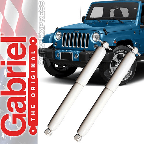 Juego Amortiguadores Gabriel Del/tra Jeep Wrangler 2007-2016