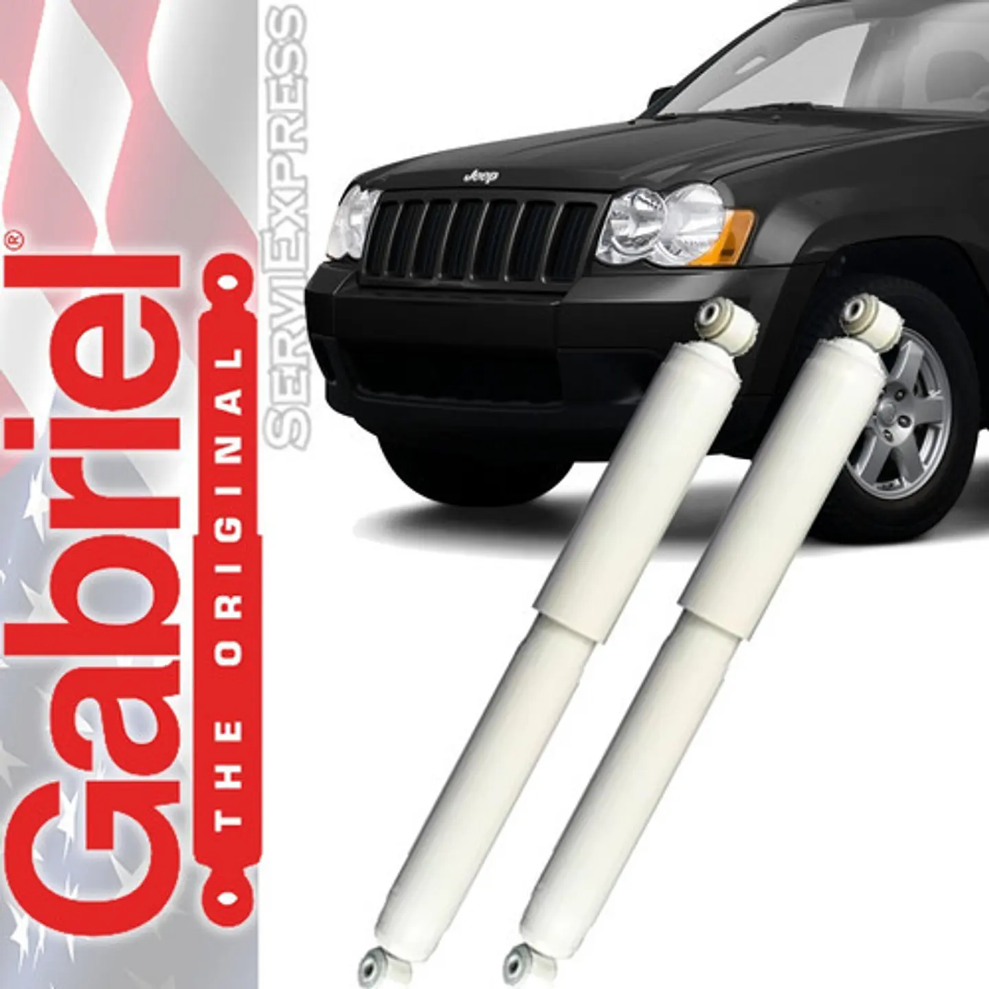 Amortiguadores Traseros Gabriel  Jeep Grand Cherokee 2005-10 1