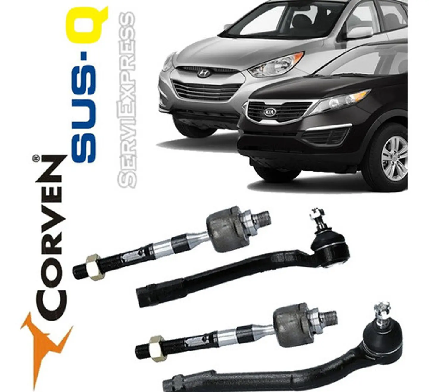 Juego De Terminales Y Axiales Hyundai I30 Y Veloster 2011-19 1