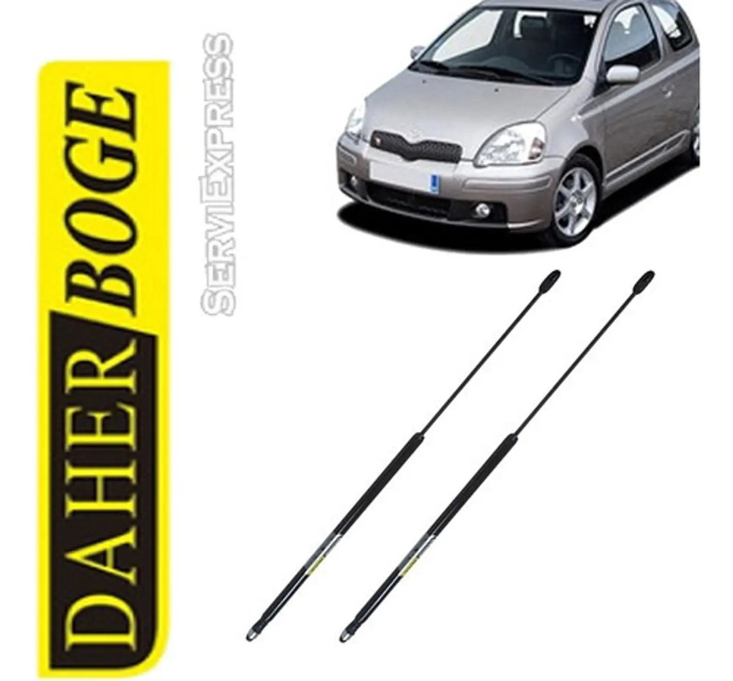 Amortiaguadores Portalon (par) Toyota Yaris 2000-2006 1