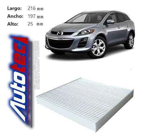 Filtro Polen Para Mazda Cx7 Primera Generación 2007 Al 2013