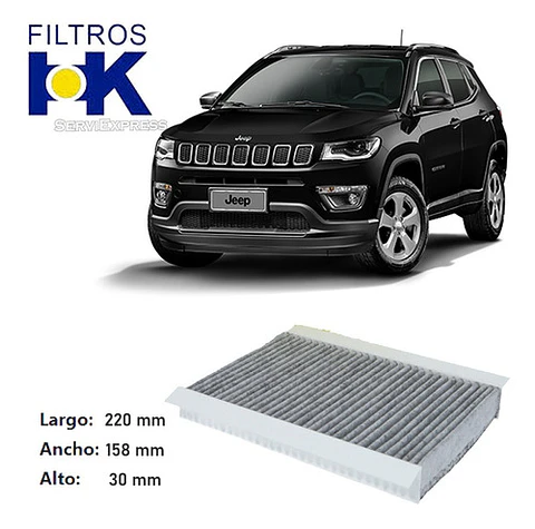 Filtro Polen Para Jeep Compass 2017 Al 2020
