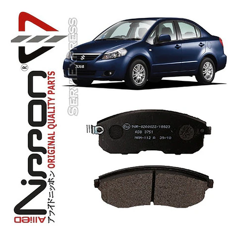 Pastillas De Freno Delanteras Suzuki Sx4 2007 - 2015