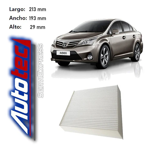 Filtro Polen Toyota Avensis Del 2009 Al 2015