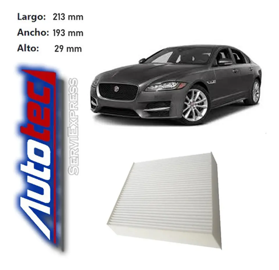 Filtro Polen Jaguar Xf Del 2008 Al 2018 1