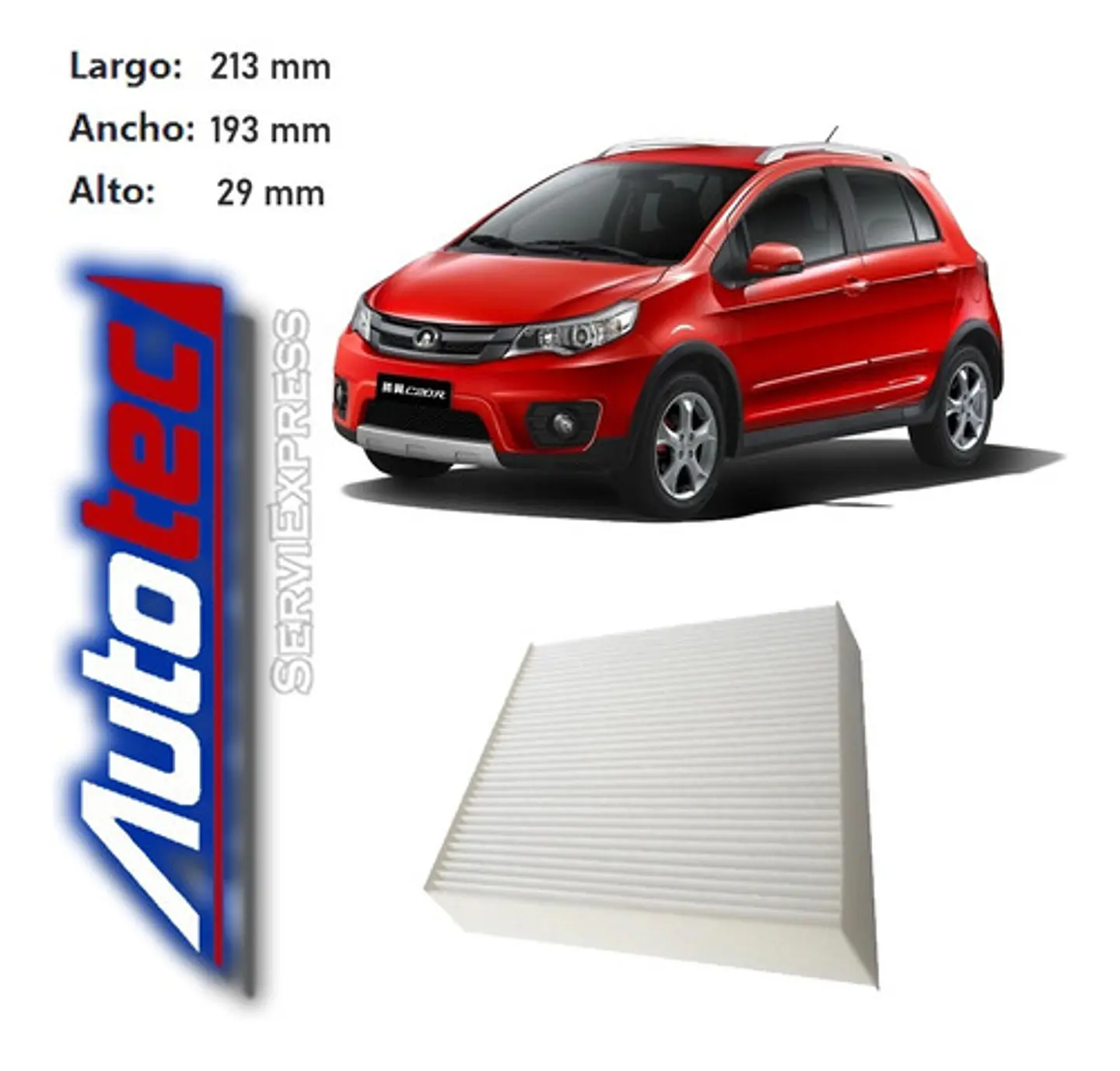 Filtro Polen Great Wall Voleex C20 Y C10 Del 2013 Al 2015 1