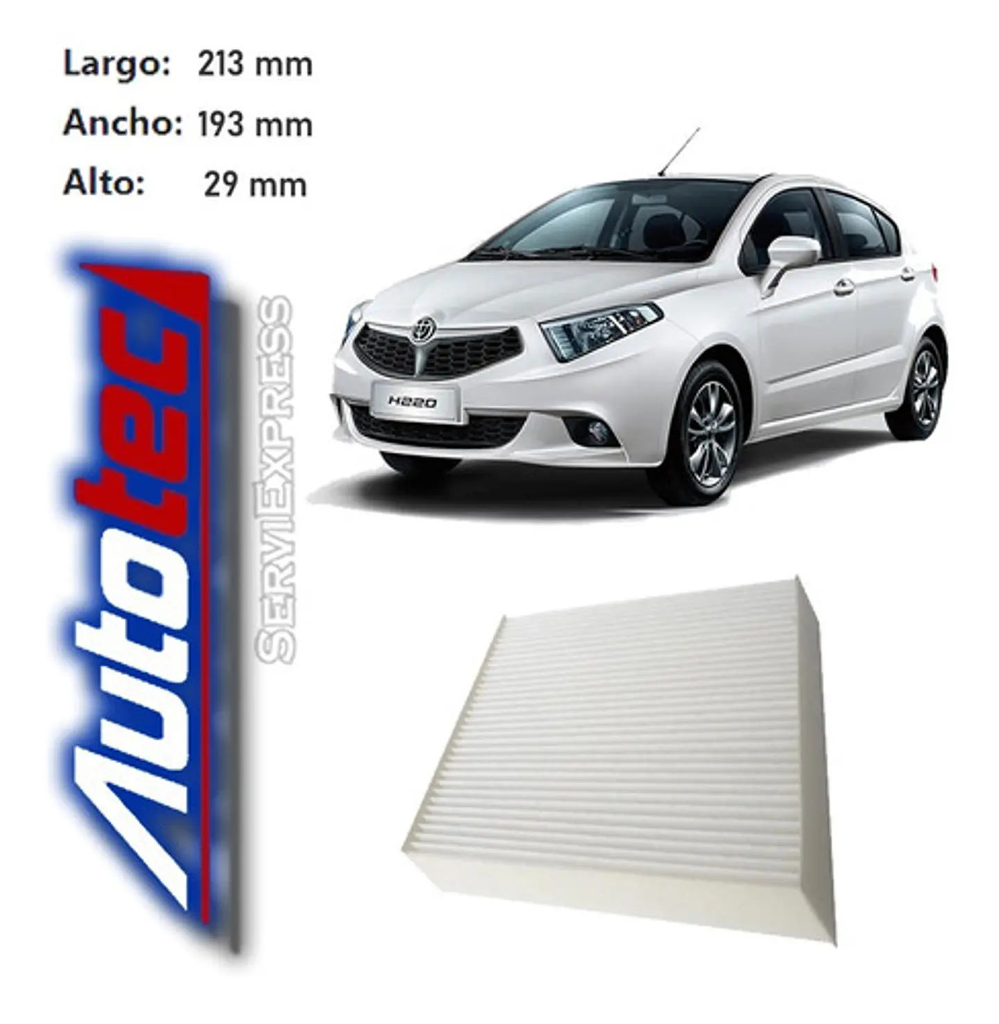 Filtro Polen Brilliance H220 Del 2014 Al 2018 1