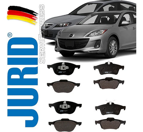 Pastillas Delanteras Y Traseras Mazda 3 2004-2013 Alemanas