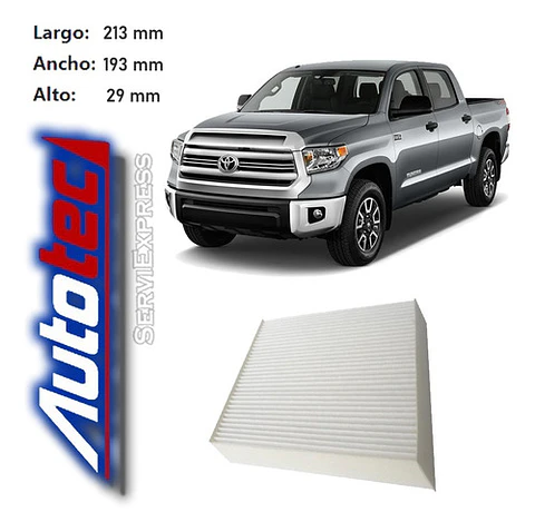 Filtro Polen Toyota Tundra Del 2010 Al 2018