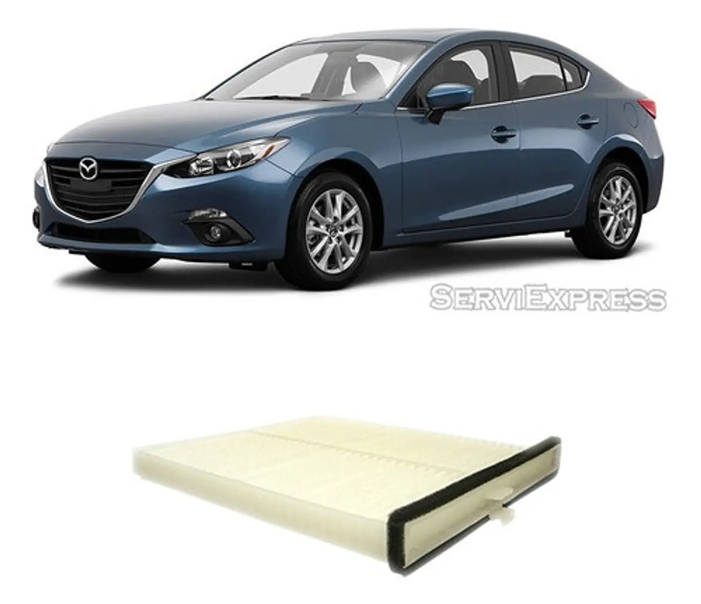 Filtro Polen Mazda 3 2.0 Del 2013 Al 2018 1