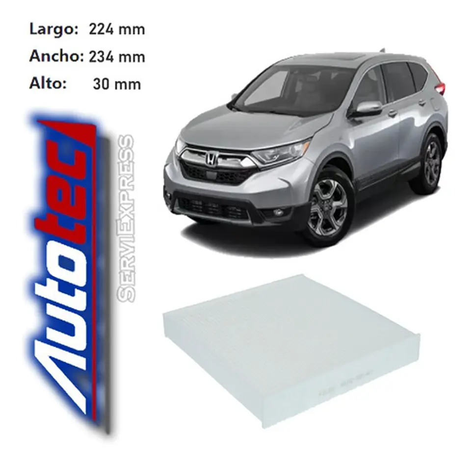 Filtro Polen Honda Crv 2,4 Del 2006 Al 2018 2