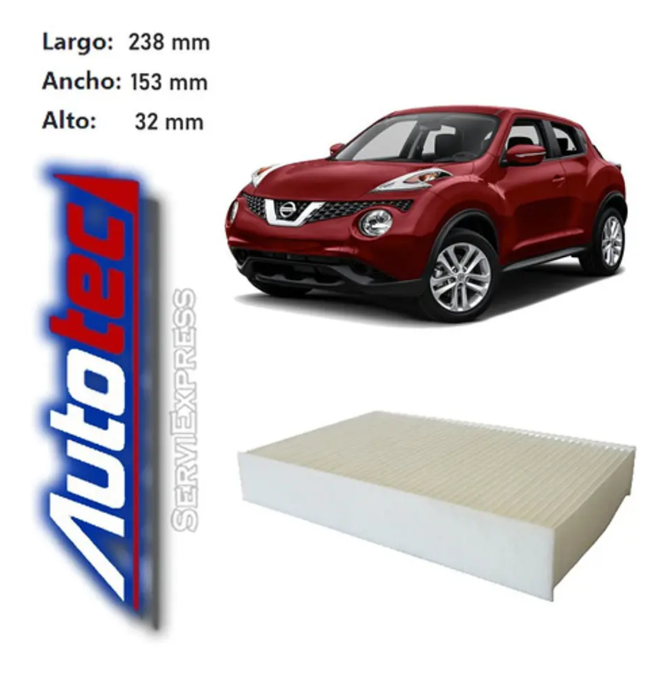 Filtro Polen Nissan Juke 1.6 Del 2012 Al 2017 1