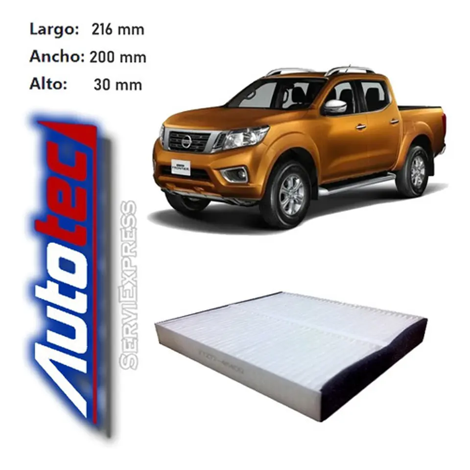Filtro Polen Nissan Np300 2.3 Del 2016 Al 2019 1