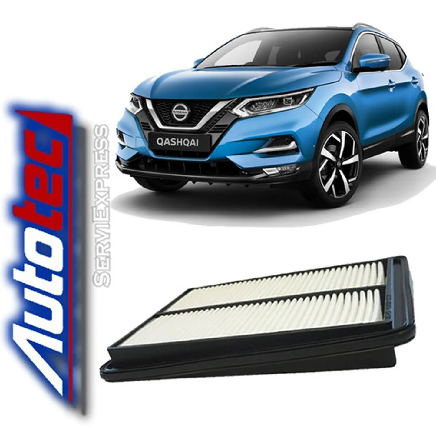 Filtro De Aire Nissan Qashqai 2.0 2014-2020 ( J11 ) 1