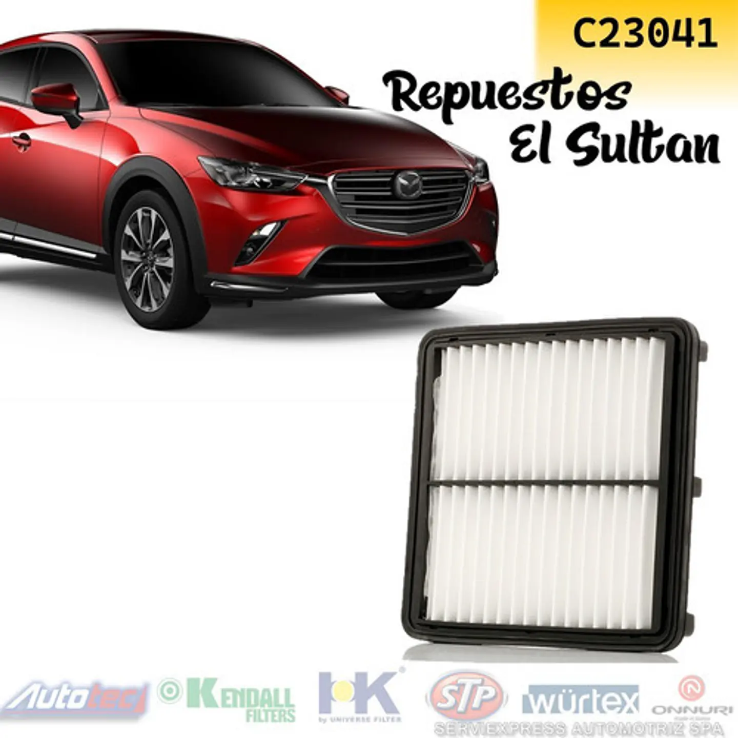 Filtro De Aire Mazda Cx3 2.0 2016-2020 1