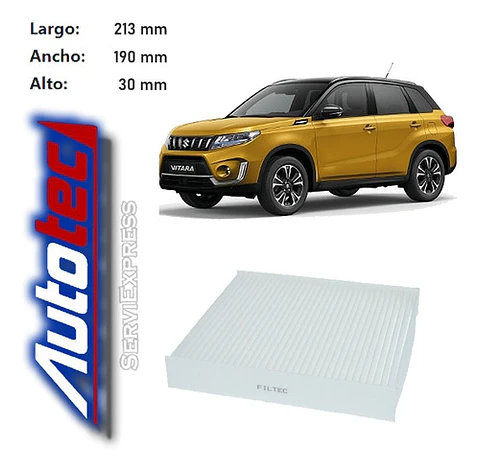 Filtro Polen Vitara 1.6 Del 2014 Al 2020