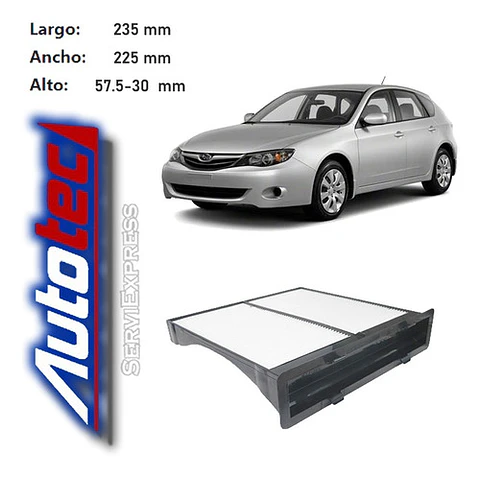 Filtro Polen Subaru Impreza 1.5 Del 2007 Al 2012