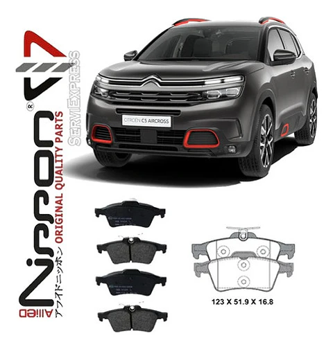 Pastillas De Frenos Citroën C5 Con Freno Electrónico
