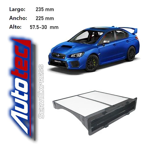 Filtro Polen Subaru Wrx 2.0 Del 2015 Al 2017