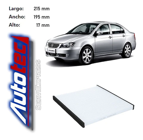 Filtro Polen Lifan 620 1.6 Del 2010 Al 2014