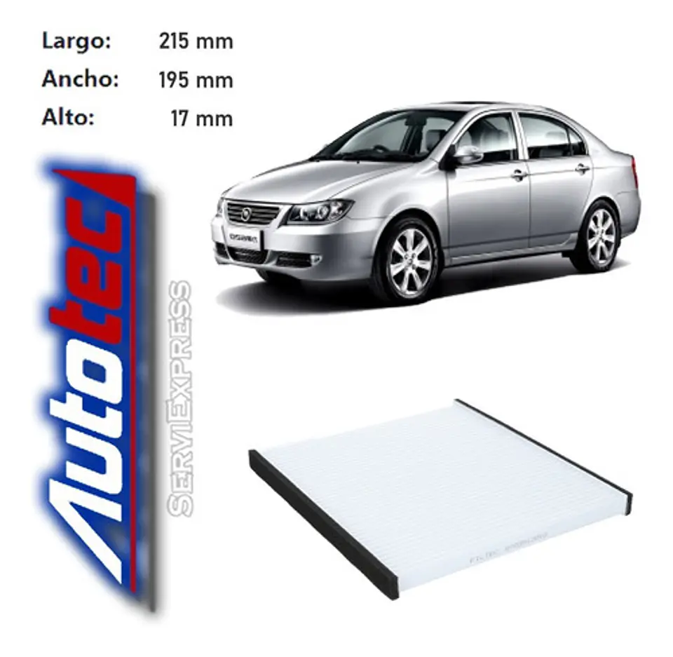 Filtro Polen Lifan 620 1.6 Del 2010 Al 2014 1