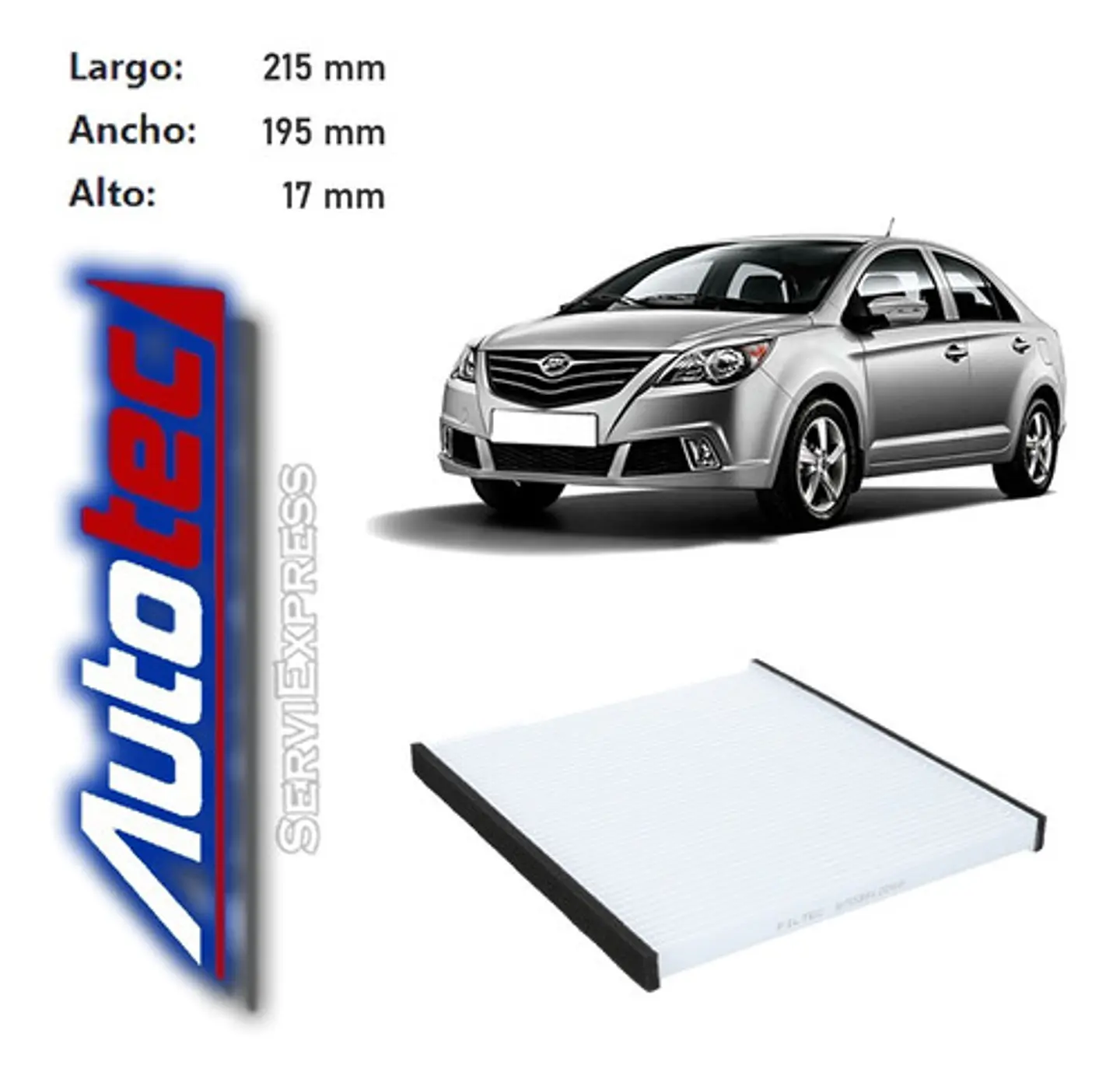 Filtro Polen Lifan 530 1.5 Del 2014 Al 2015 1