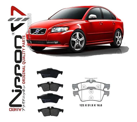 Pastillas De Frenos Traseras Volvo S40 Del 2004 Al 2011